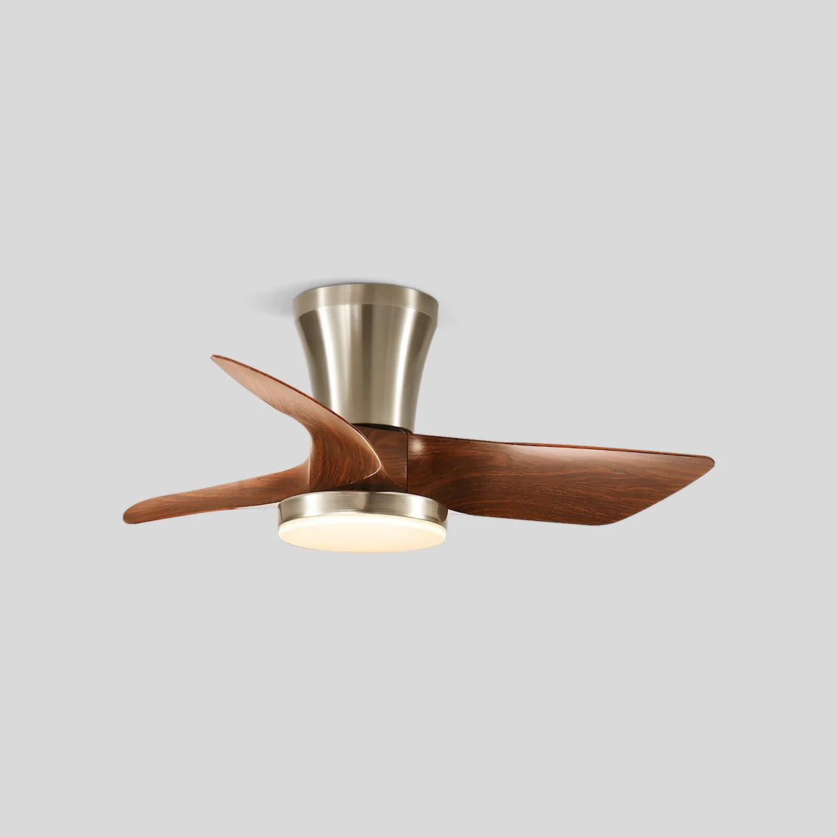 Feyran Nordic LED Ceiling Fan with Light for Living Room