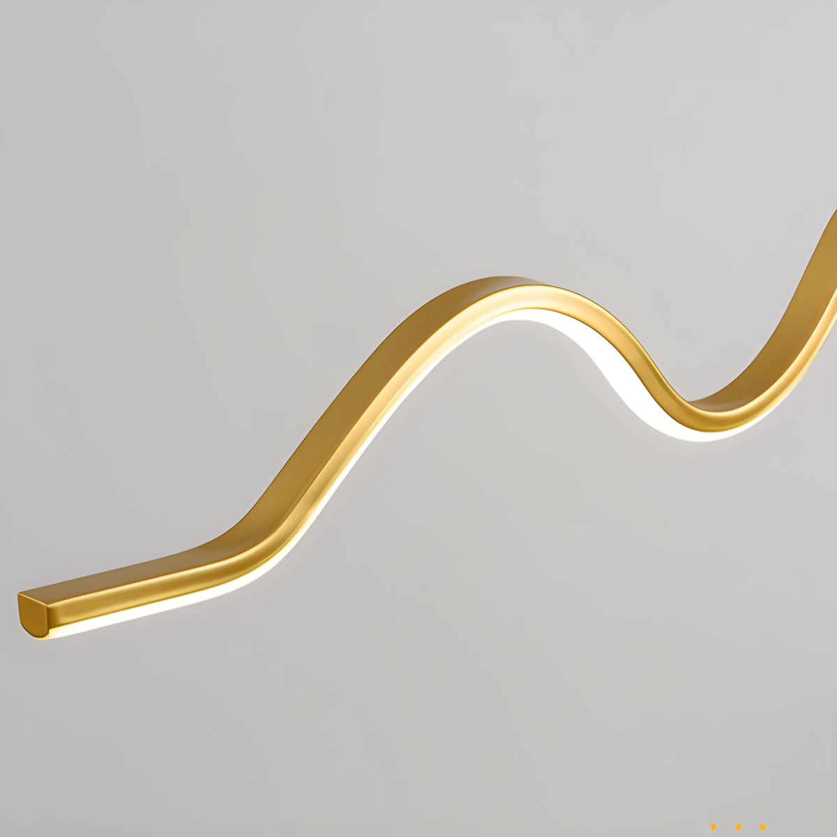 Feyran Louise Minimalist Wavy Pendant Light for Dining Room