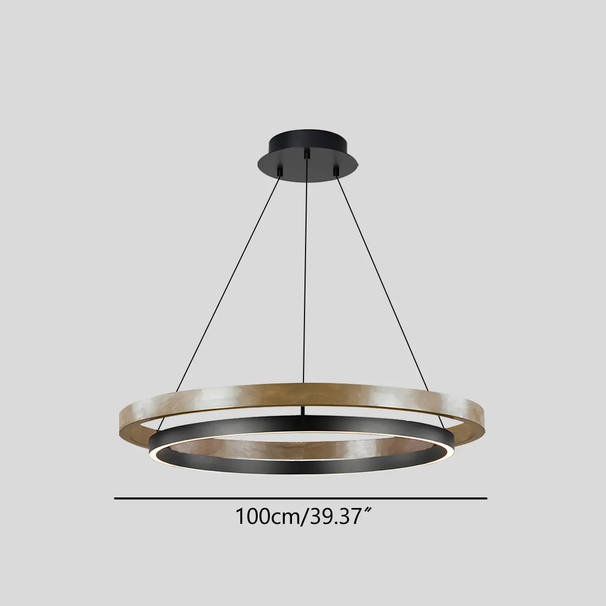 Feyran Circular LED Chandelier for Dining Room