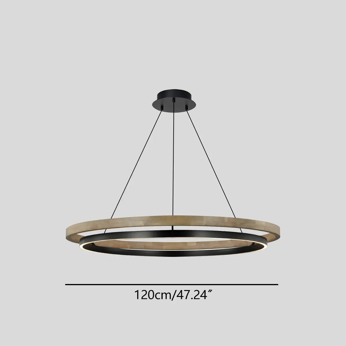 Feyran Circular LED Chandelier for Dining Room