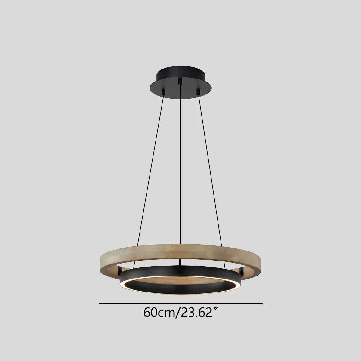 Feyran Circular LED Chandelier for Dining Room