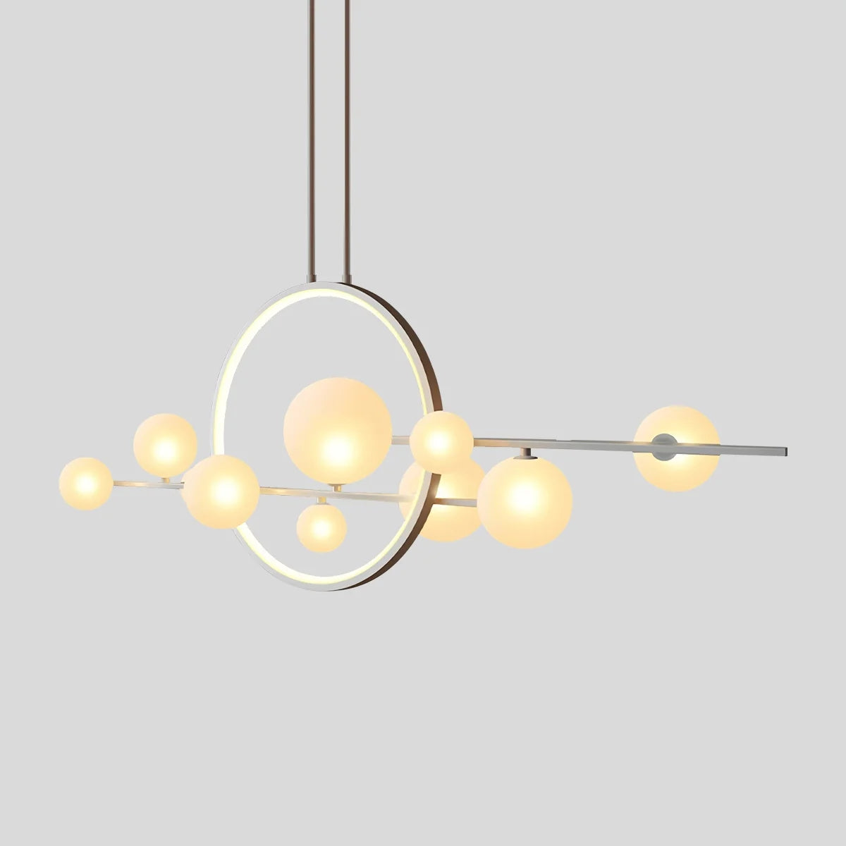Feyran Archipelago Modern Glass Ball Chandelier