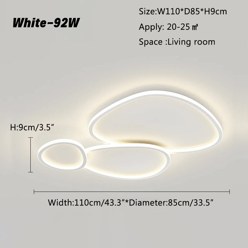 Feyran Creative Ring Ceiling Light for Living Room