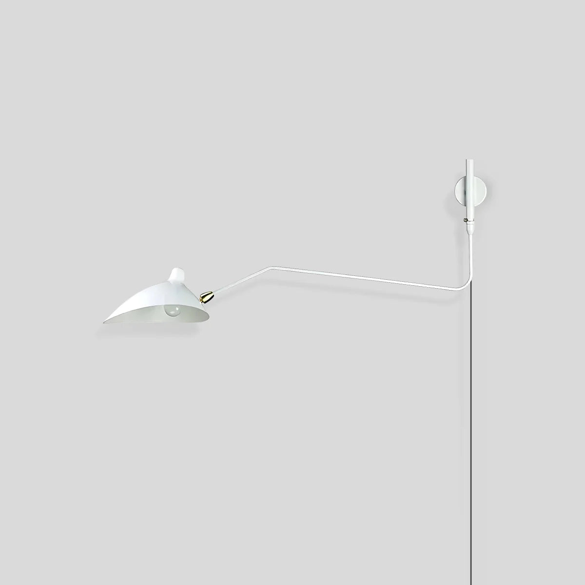 Feyran Two Arm Plug In Wall Sconce for Bedroom