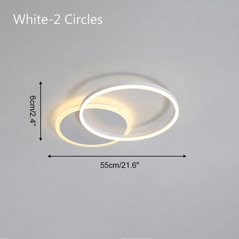 Feyran Circular LED Ceiling Light for Living Room
