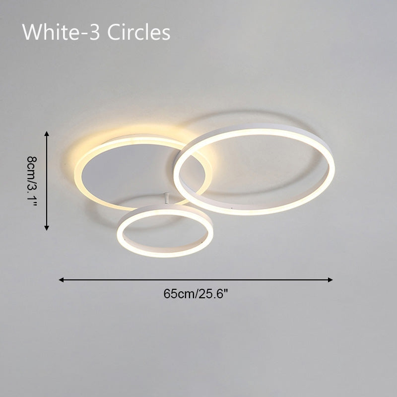 Feyran Circular LED Ceiling Light for Living Room