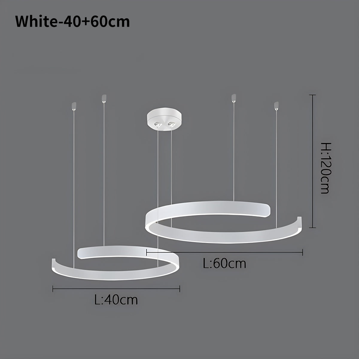 Feyran Modern Ring LED Chandelier for Living Room