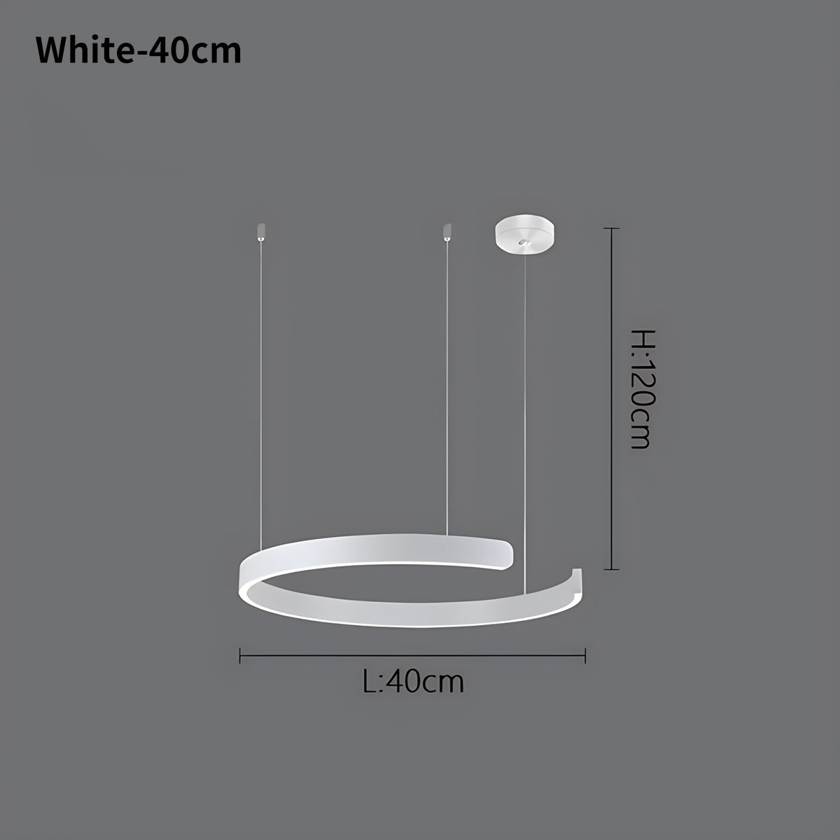 Feyran Modern Ring LED Chandelier for Living Room