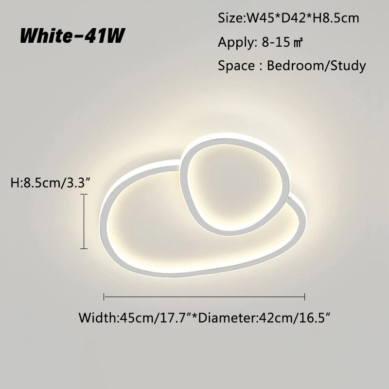Feyran Creative Ring Ceiling Light for Living Room