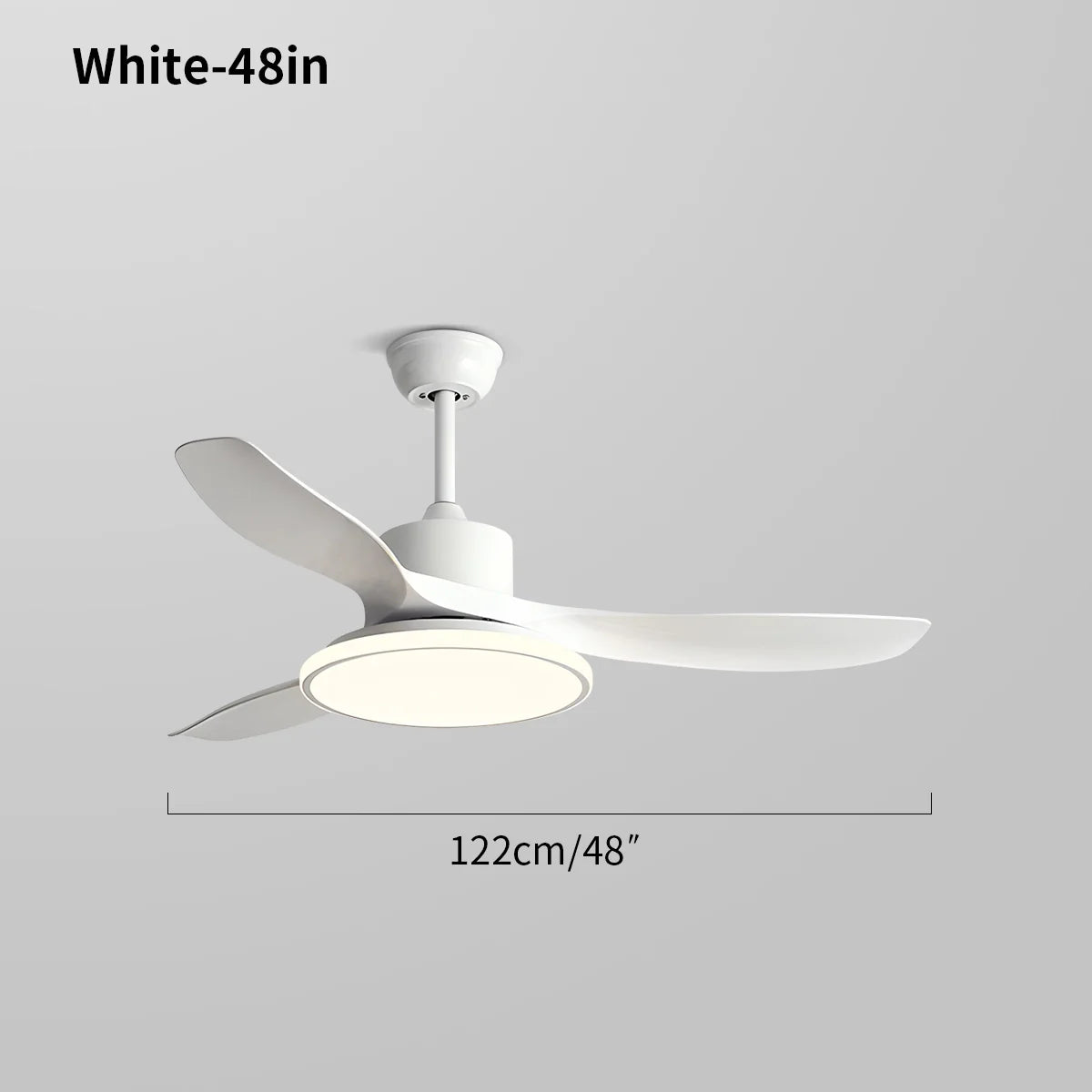 Feyran Modern 3 Blade Ceiling Fan with Light