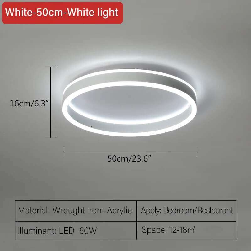Feyran Simple Modern Round Ceiling Light