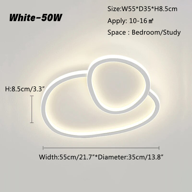 Feyran Creative Ring Ceiling Light for Living Room