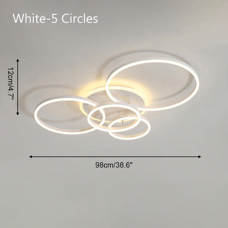 Feyran Circular LED Ceiling Light for Living Room