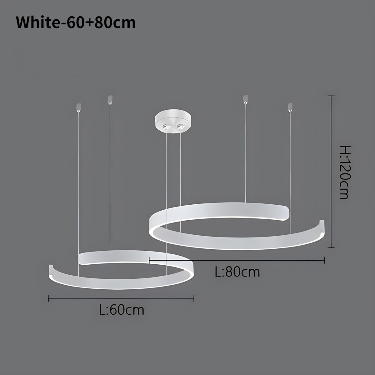 Feyran Modern Ring LED Chandelier for Living Room