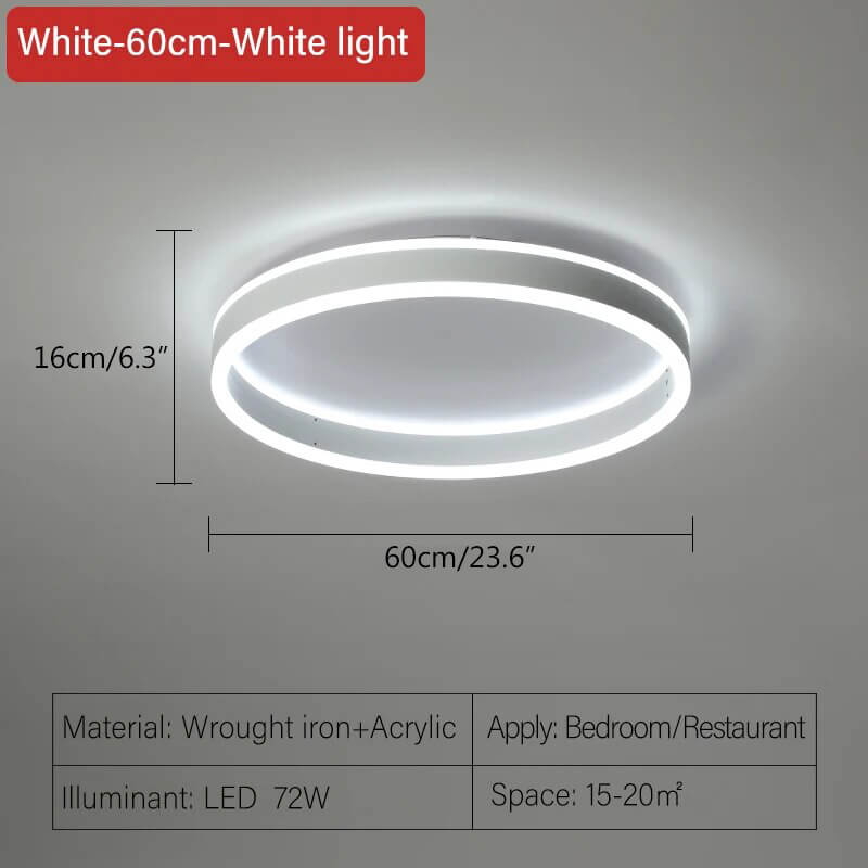 Feyran Simple Modern Round Ceiling Light