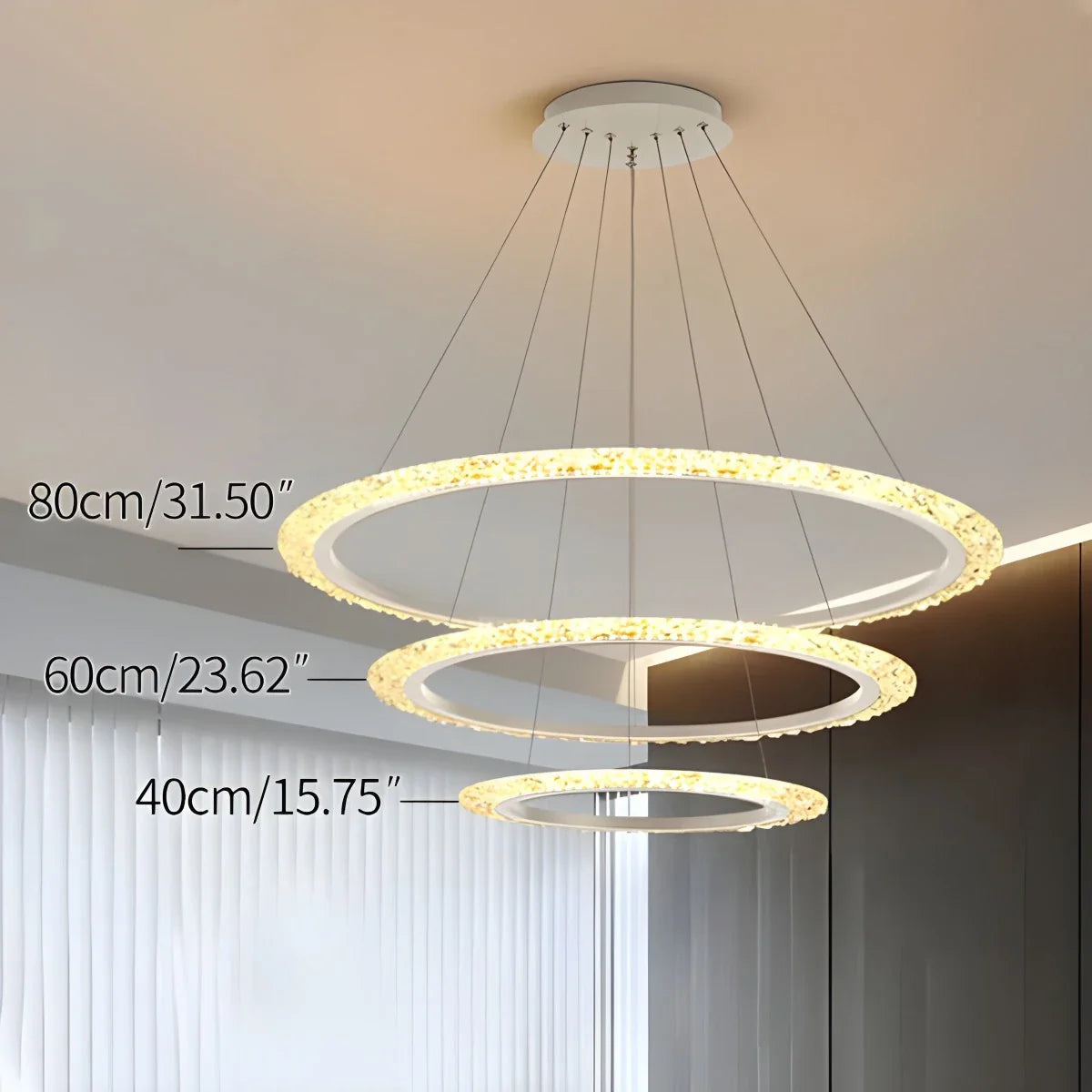 Feyran Light Luxury Chandelier for Living Room