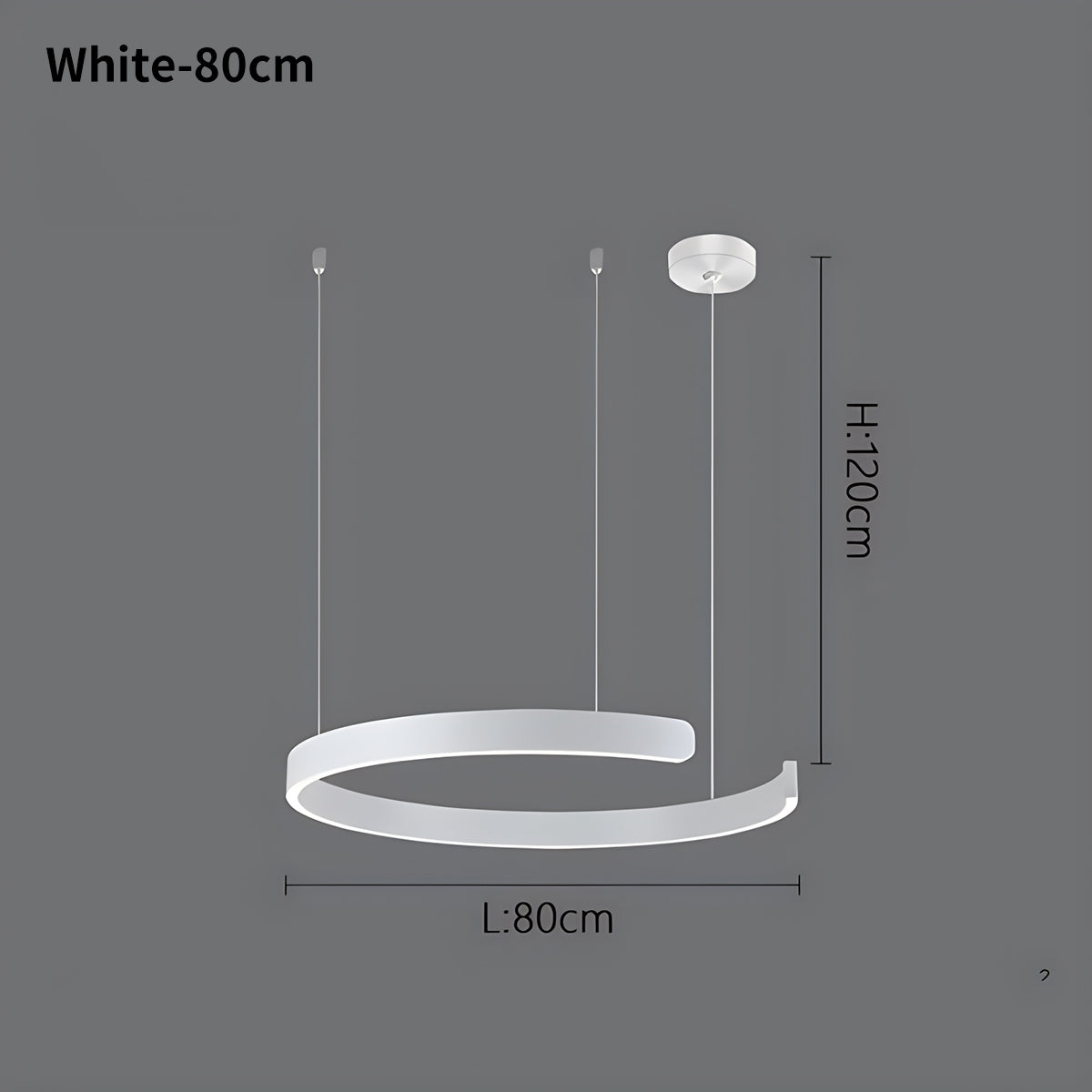 Feyran Modern Ring LED Chandelier for Living Room