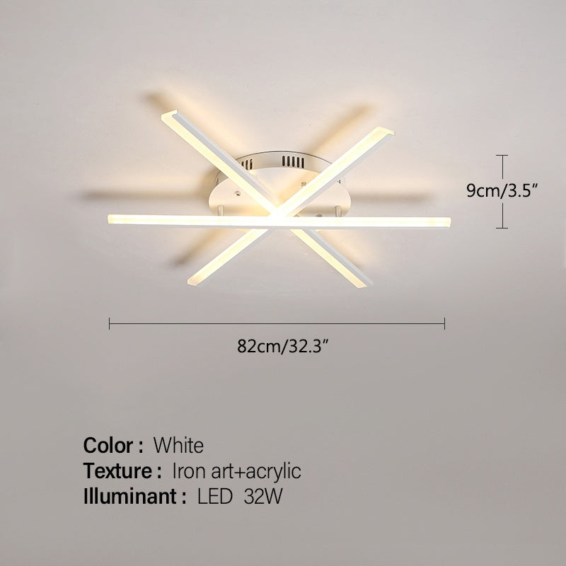 Feyran LED Strip Fan-Shaped Ceiling Lamp