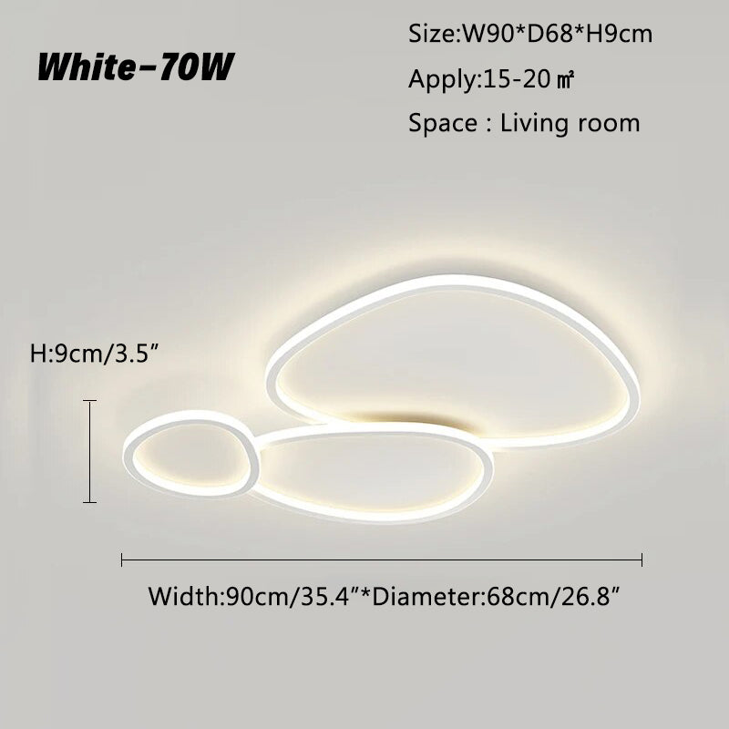 Feyran Creative Ring Ceiling Light for Living Room