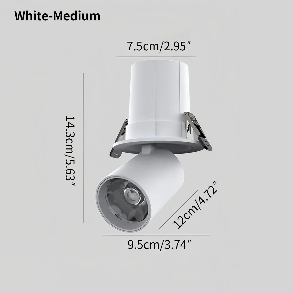 Feyran Adjustable Embedded Ceiling Spotlight