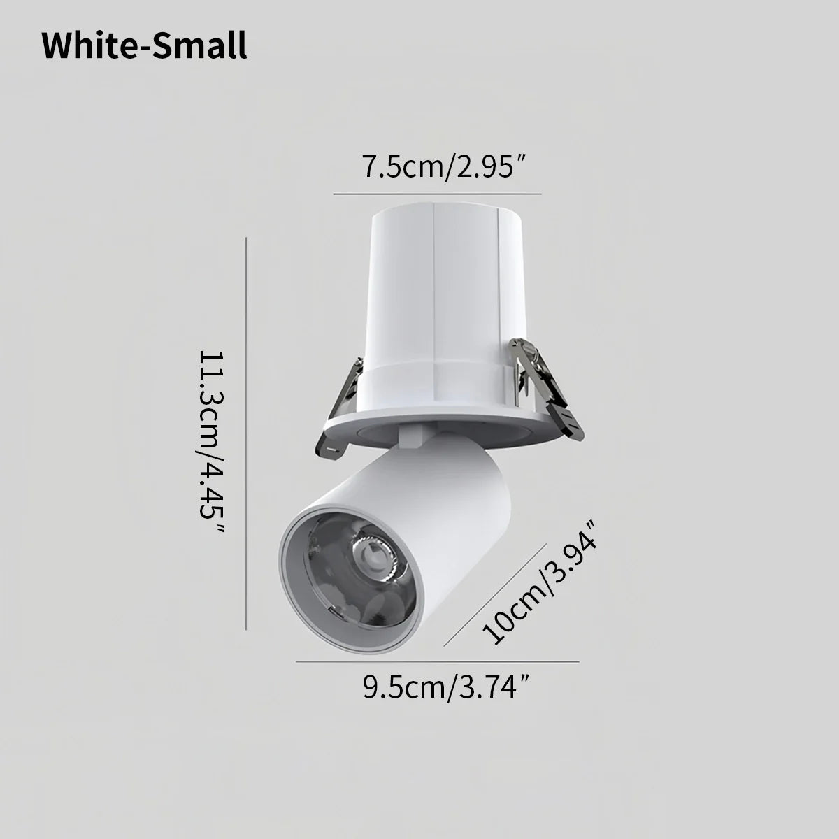Feyran Adjustable Embedded Ceiling Spotlight