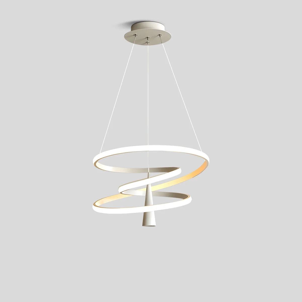 Feyran Acrylic Ring Spotlight Chandelier