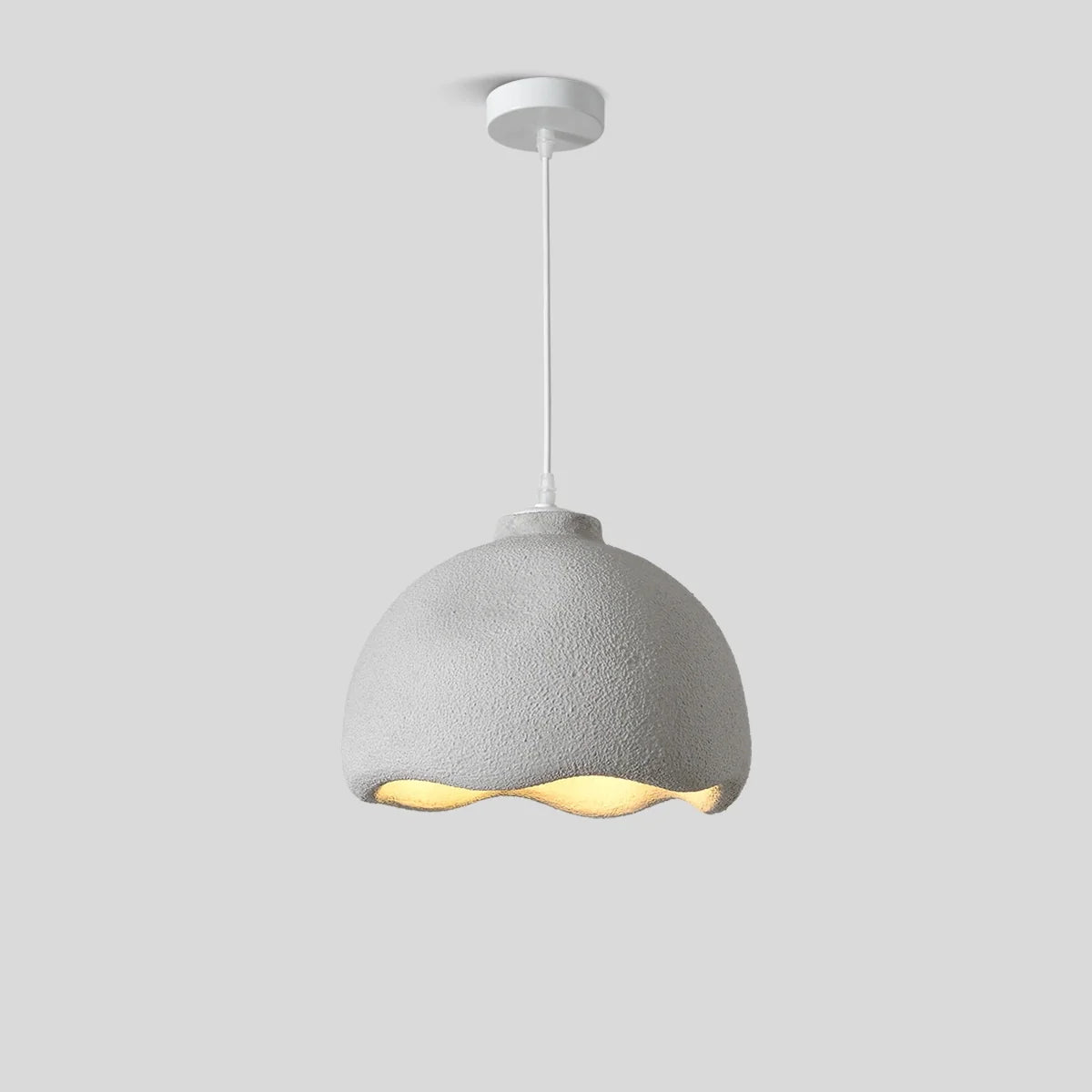 Feyran Micro Cement Pendant Light for Kitchen Dining Area