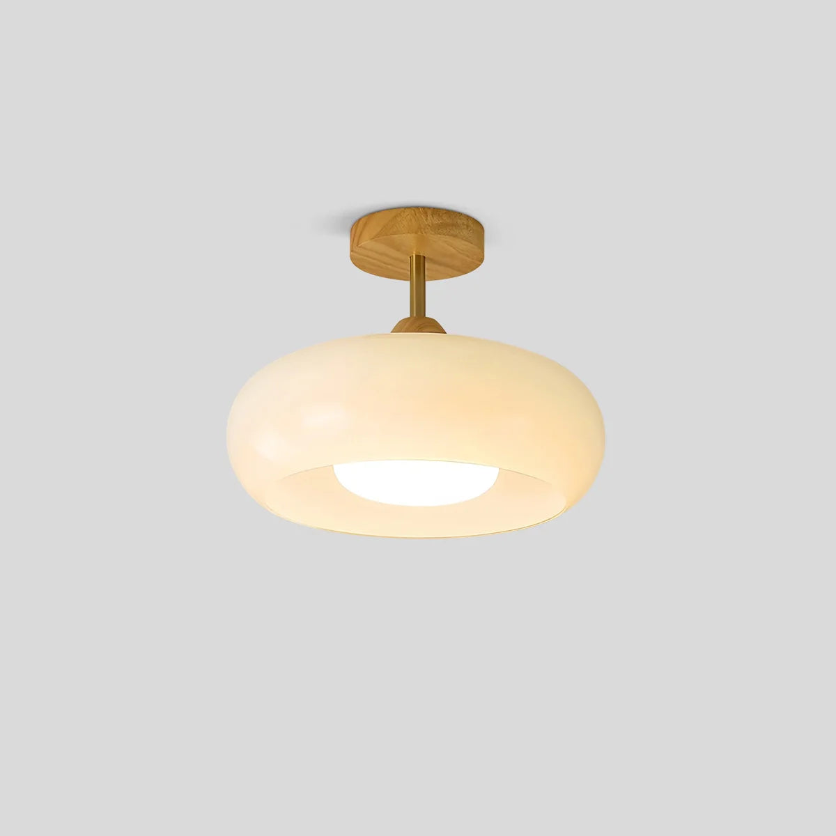Feyran Plafonnier Retro Glass Ceiling Lamp