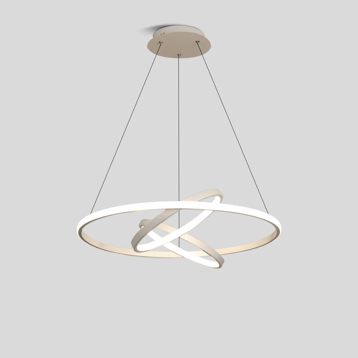 Feyran Minimalist Circular Chandelier Modern Lighting Fixture