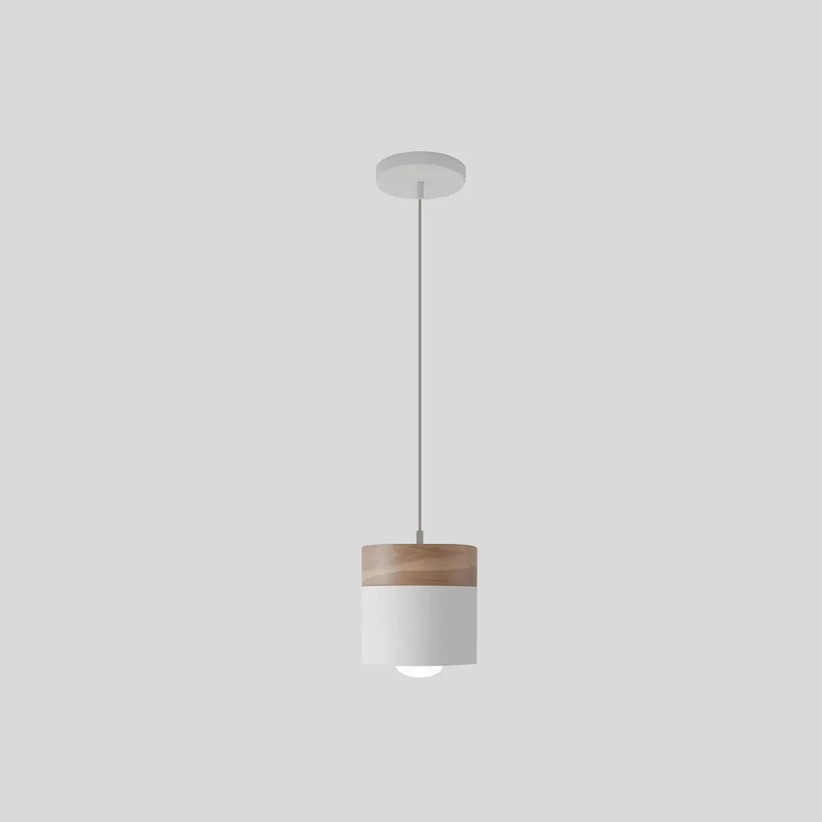 Feyran Laetus Modern Wood Accent Pendant Light