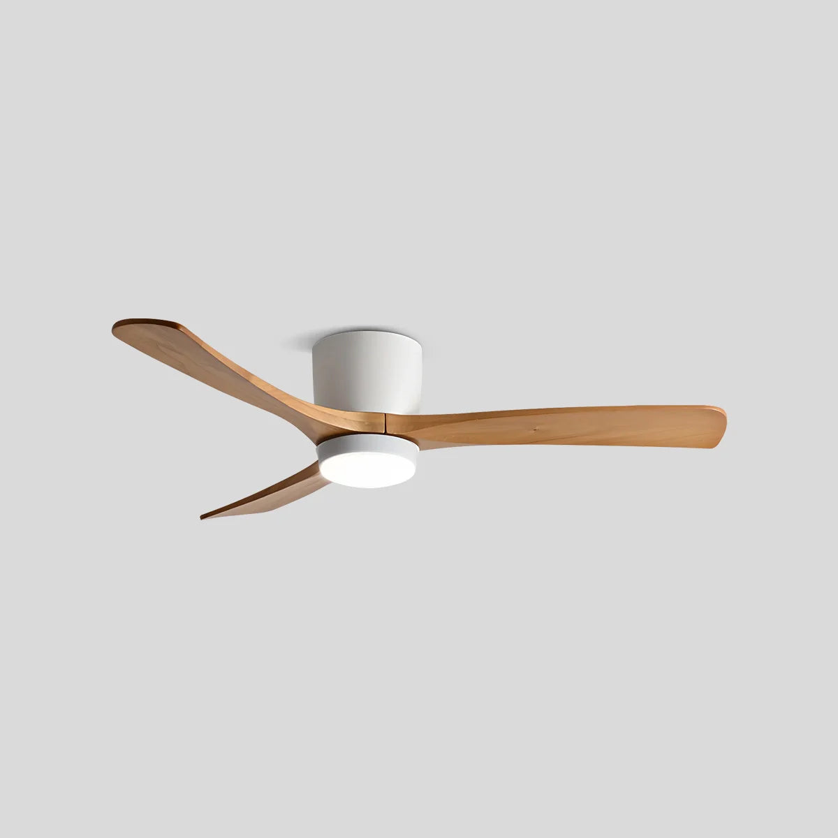 Feyran Large Low Profile Ceiling Fan with Light