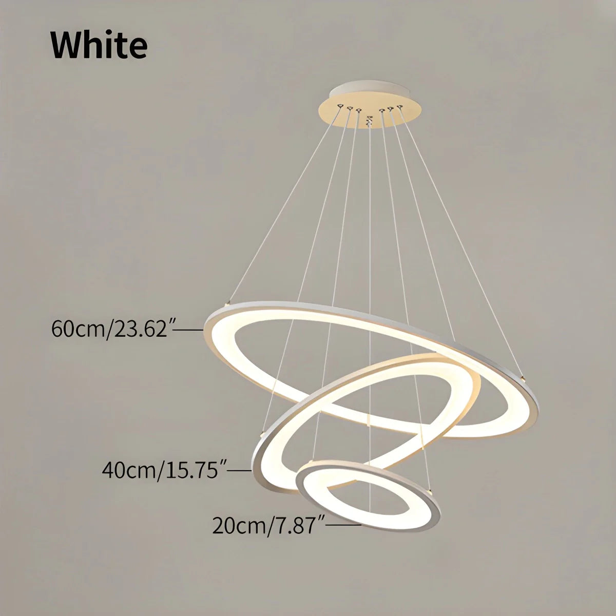Feyran Creative Minimalist Ring Chandelier