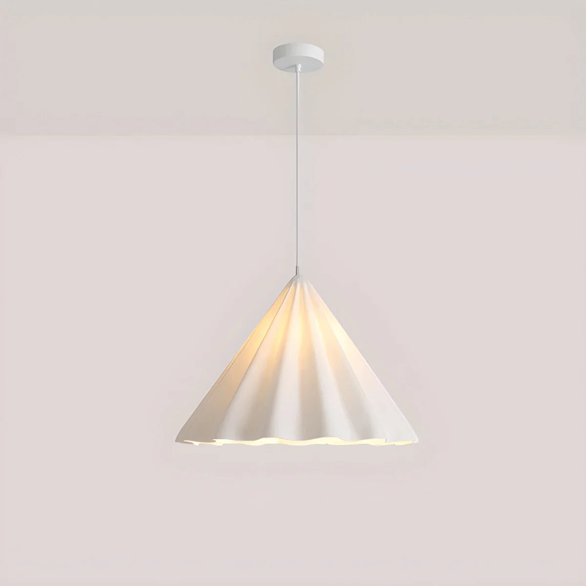 Feyran Ice Cream Shaped Felt Pendant Light for Kids Room
