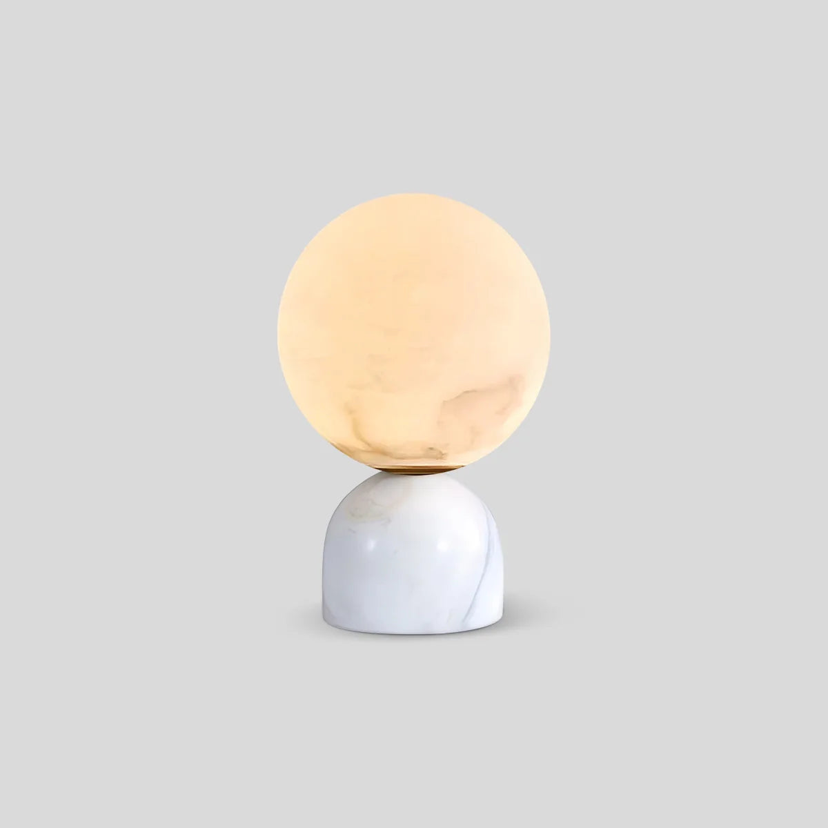 Feyran Modern Globe Spanish Alabaster Table Lamp Bedside Lighting