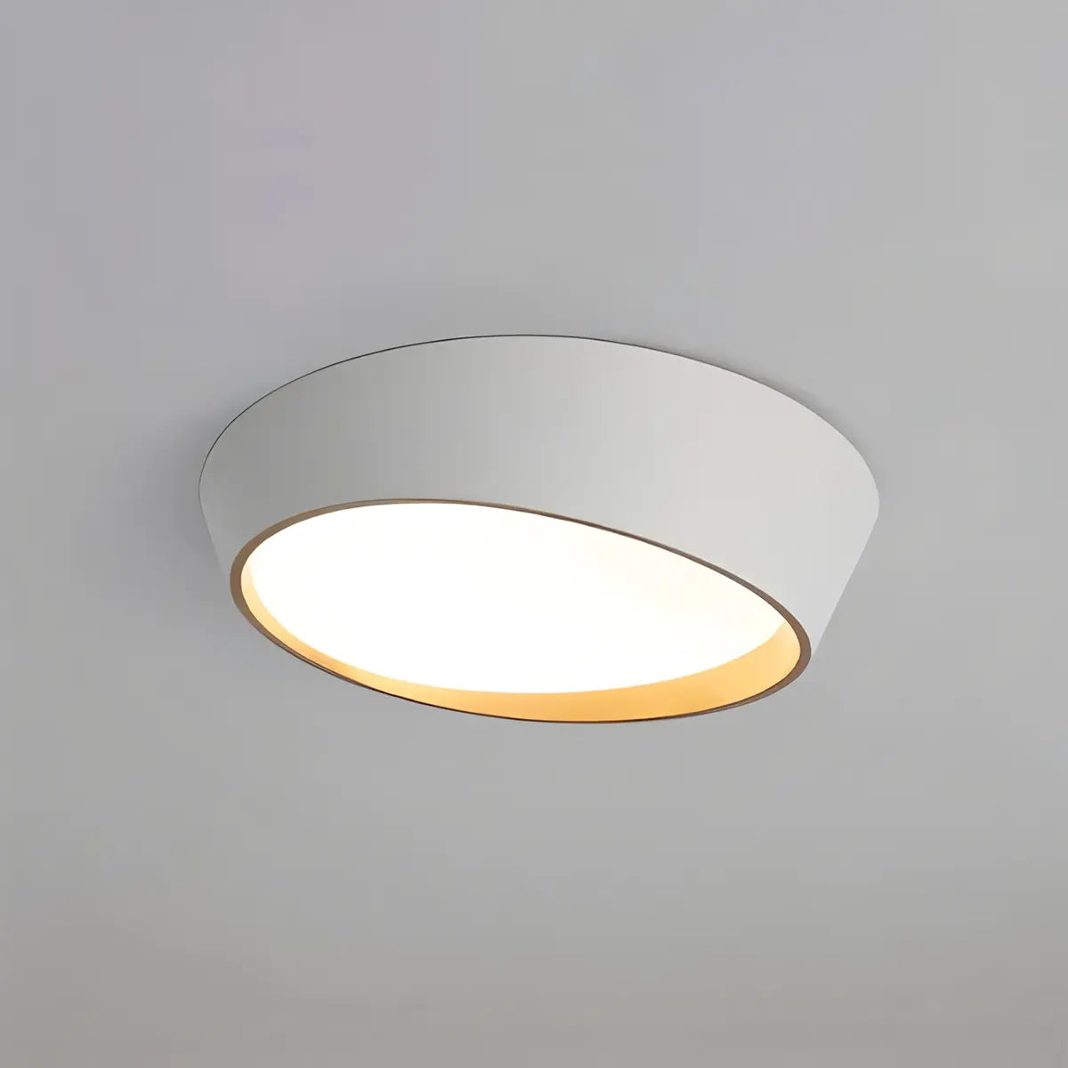 Feyran Modern Round Acrylic Ceiling Light for Bedroom