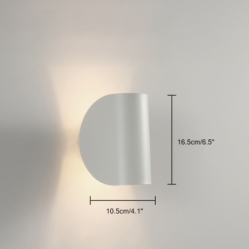 Feyran Adjustable Half Shade Wall Sconce