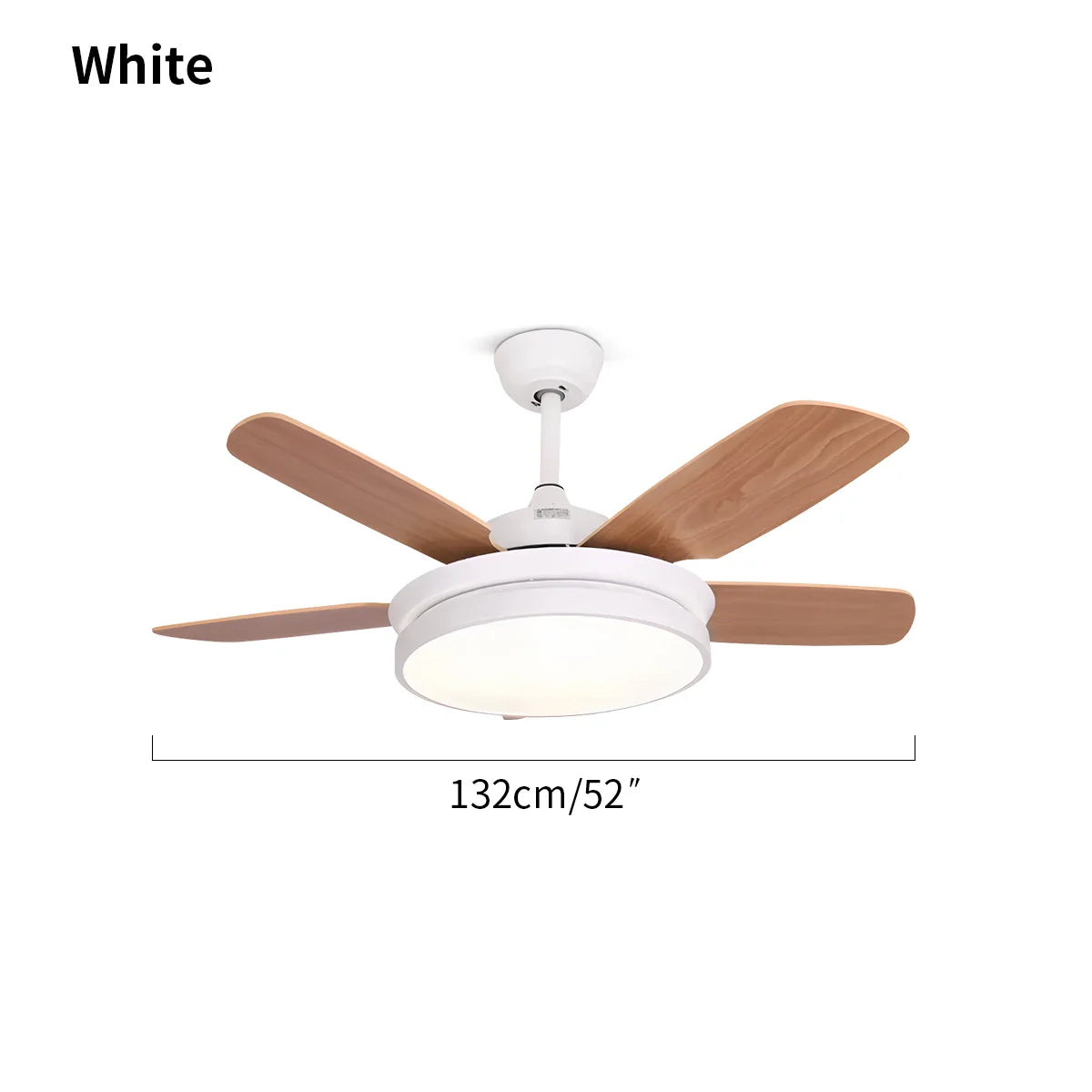 Feyran 5 Blade Ceiling Fan Light for Living Room