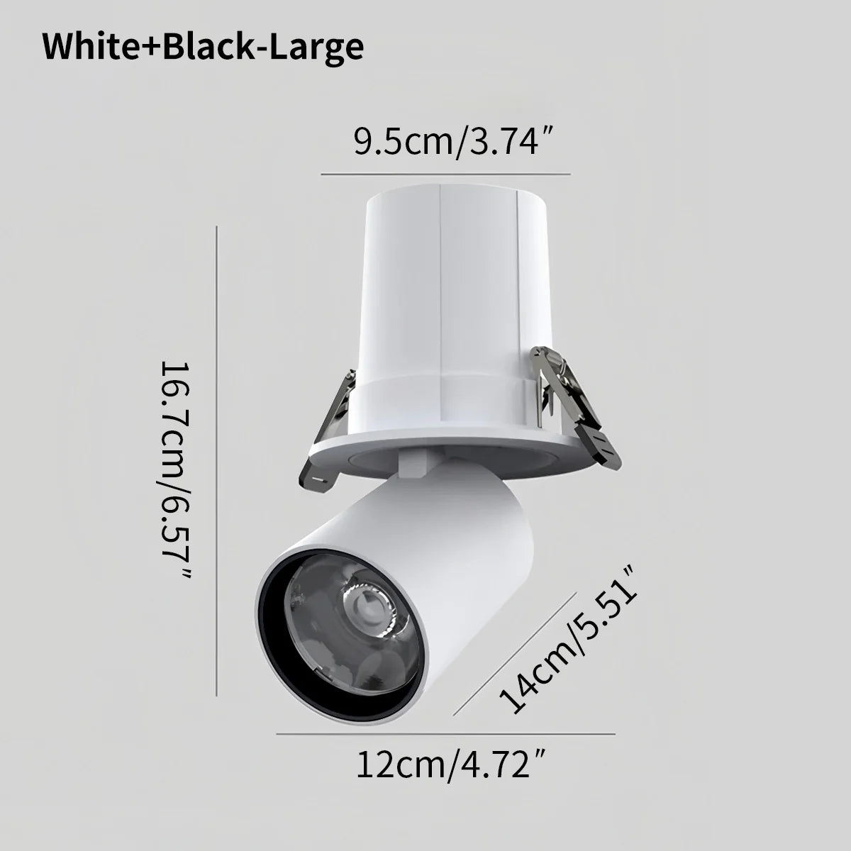 Feyran Adjustable Embedded Ceiling Spotlight