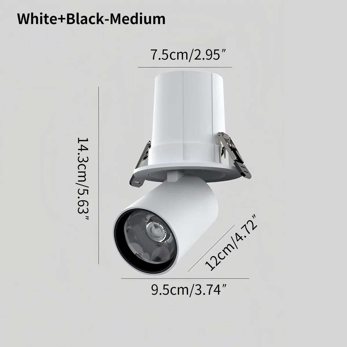 Feyran Adjustable Embedded Ceiling Spotlight