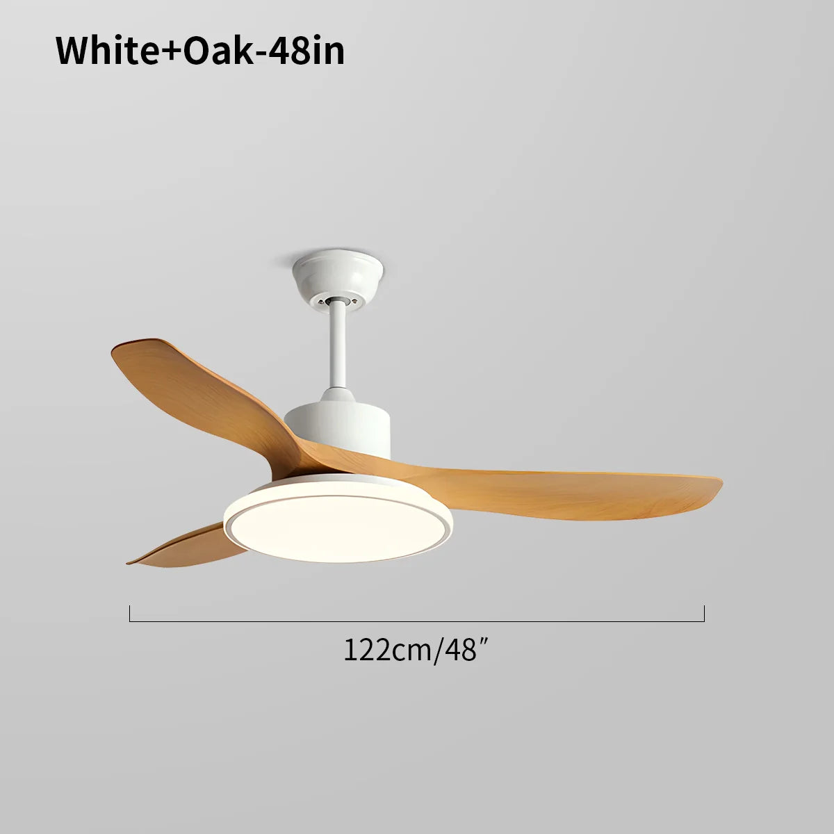 Feyran Modern 3 Blade Ceiling Fan with Light