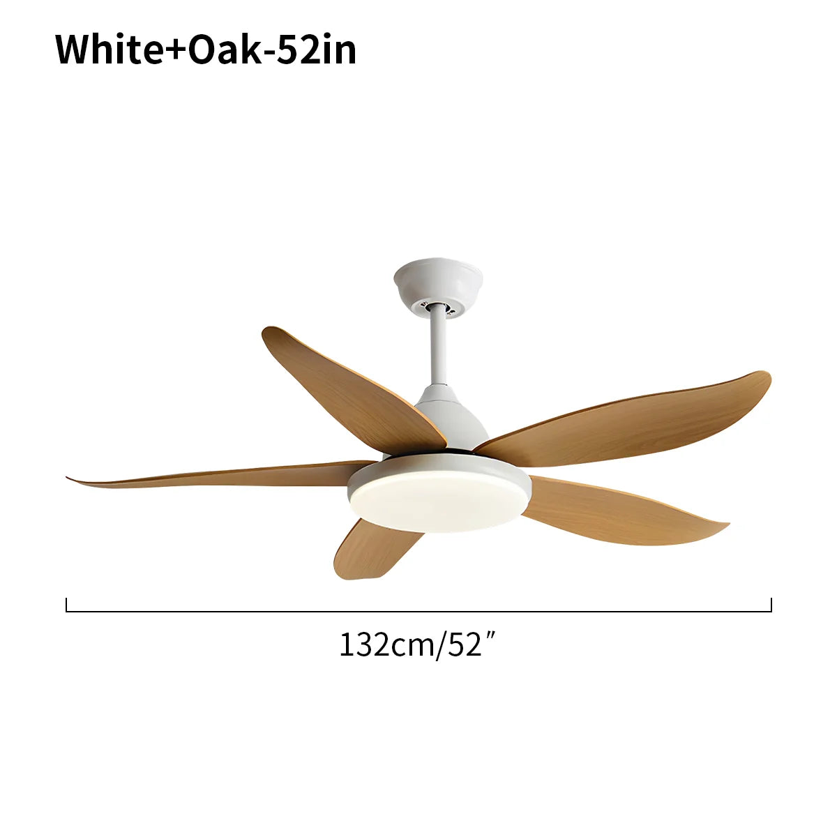 Feyran 5 Blade Contemporary Ceiling Fan Lamp