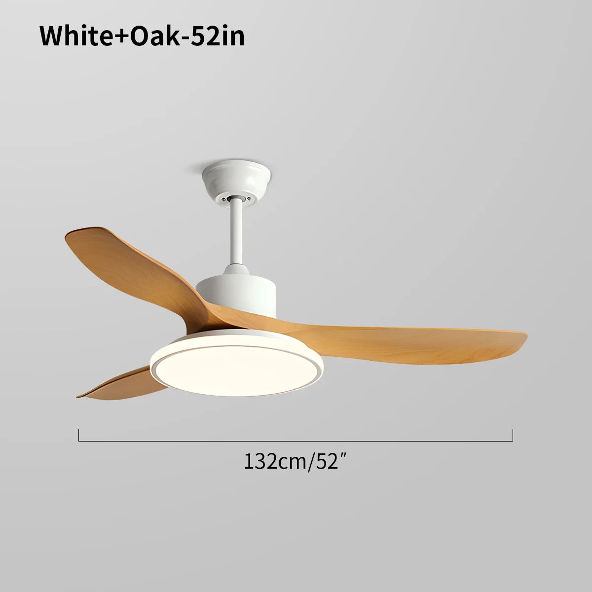 Feyran Modern 3 Blade Ceiling Fan with Light