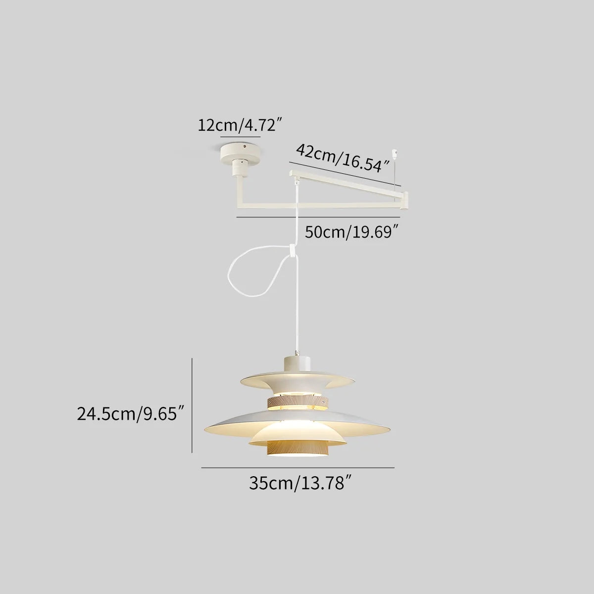 Feyran Mercero UFO Pendant Light for kitchen Dining Area