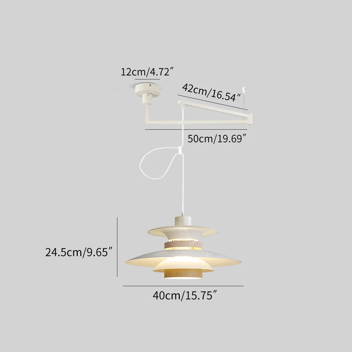Feyran Mercero UFO Pendant Light for kitchen Dining Area