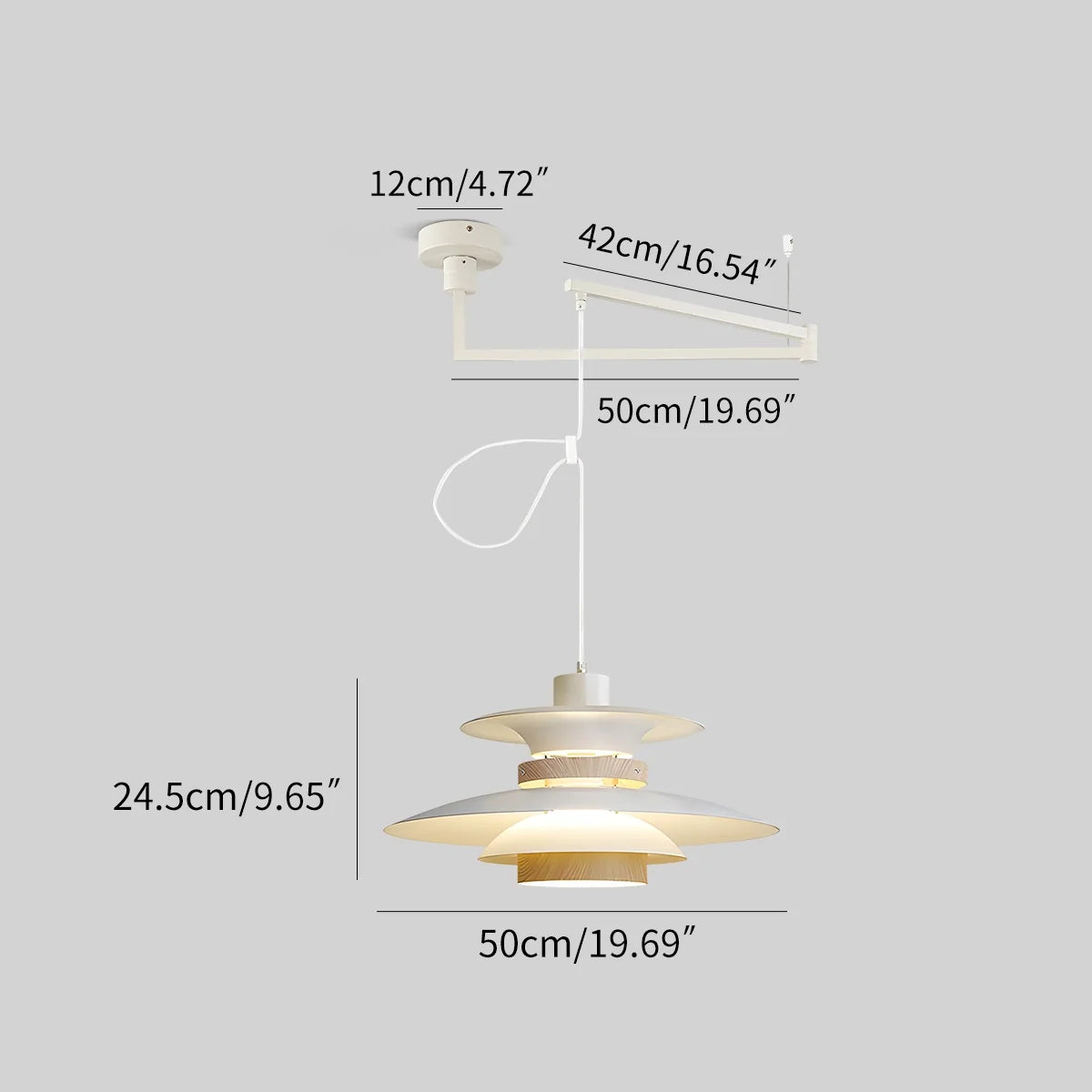 Feyran Mercero UFO Pendant Light for kitchen Dining Area