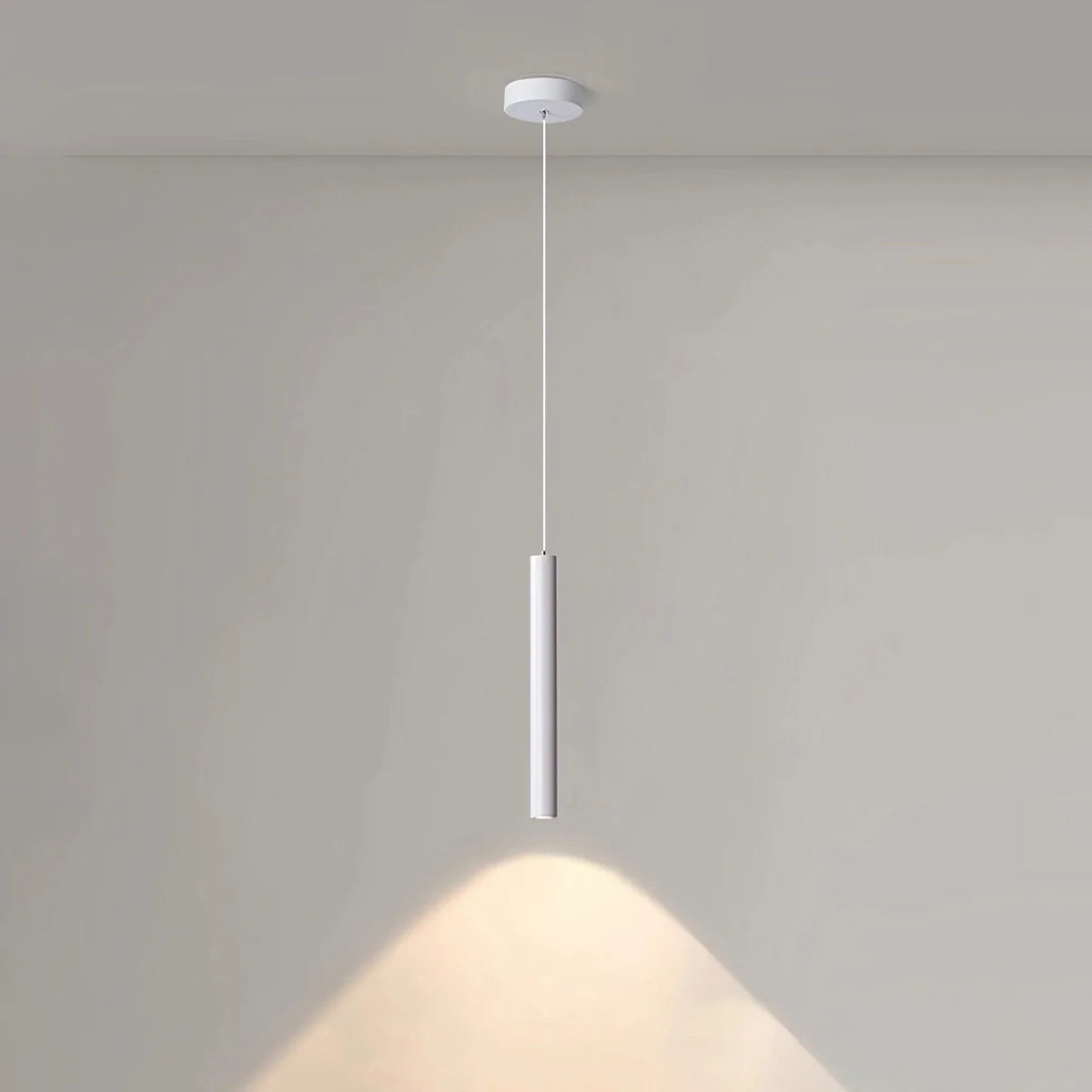 Feyran Modern Long Tube Led Pendant Light Bedside Lamp