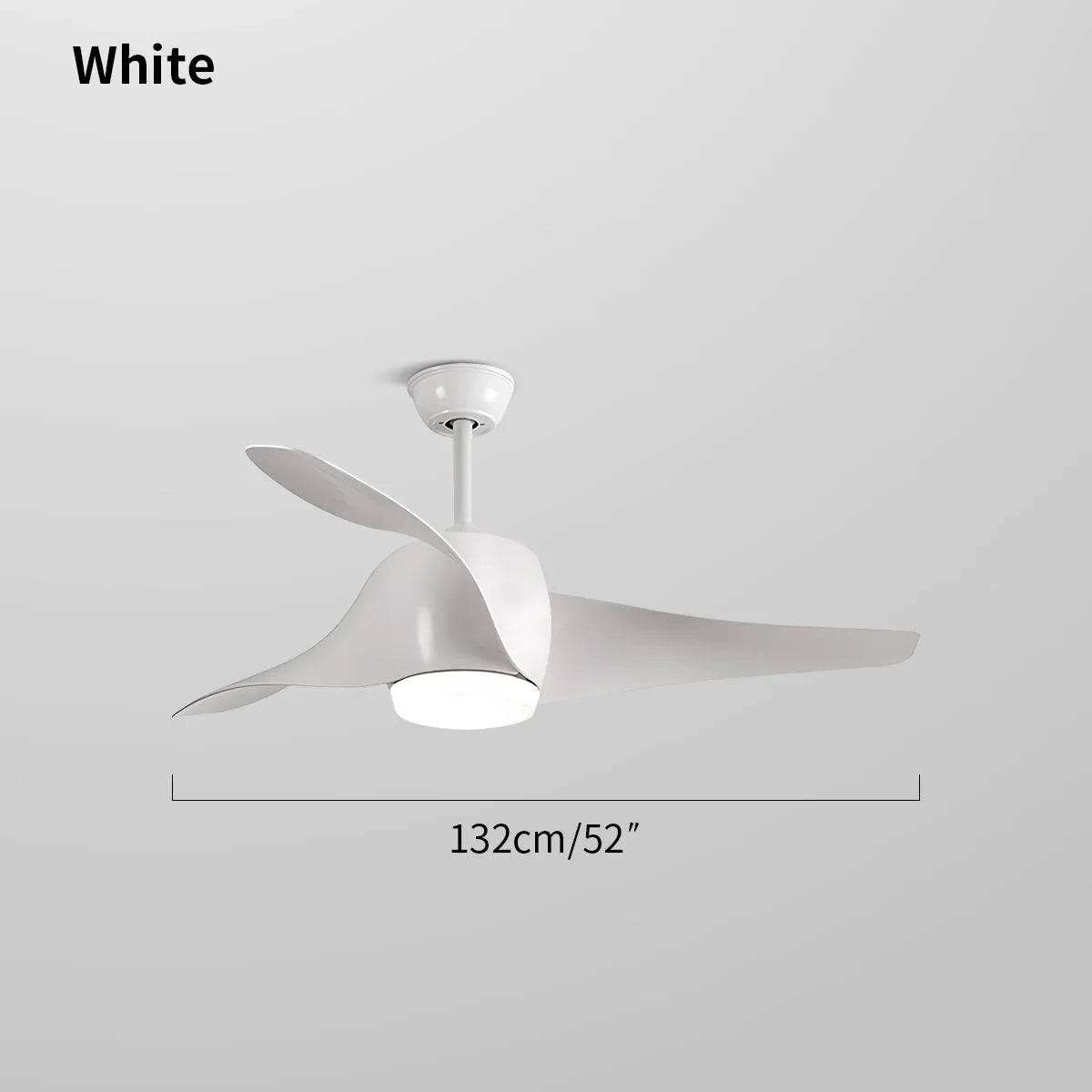 Feyran Propeller Ceiling Fan Lamp for Dining Room