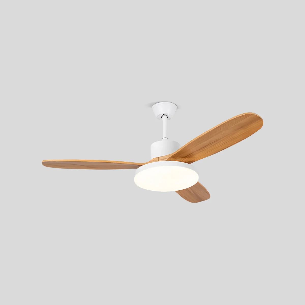 Feyran 3 Wood Blade Ceiling Fan with Light