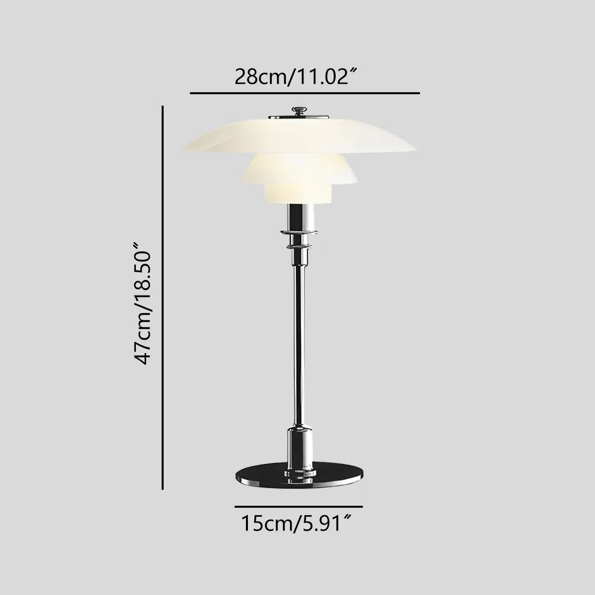 Feyran Classic Reading Table Lamp for Bedroom