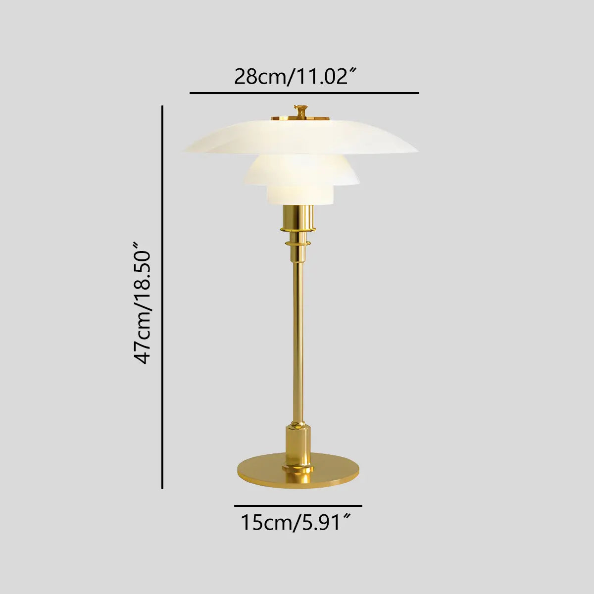 Feyran Classic Reading Table Lamp for Bedroom